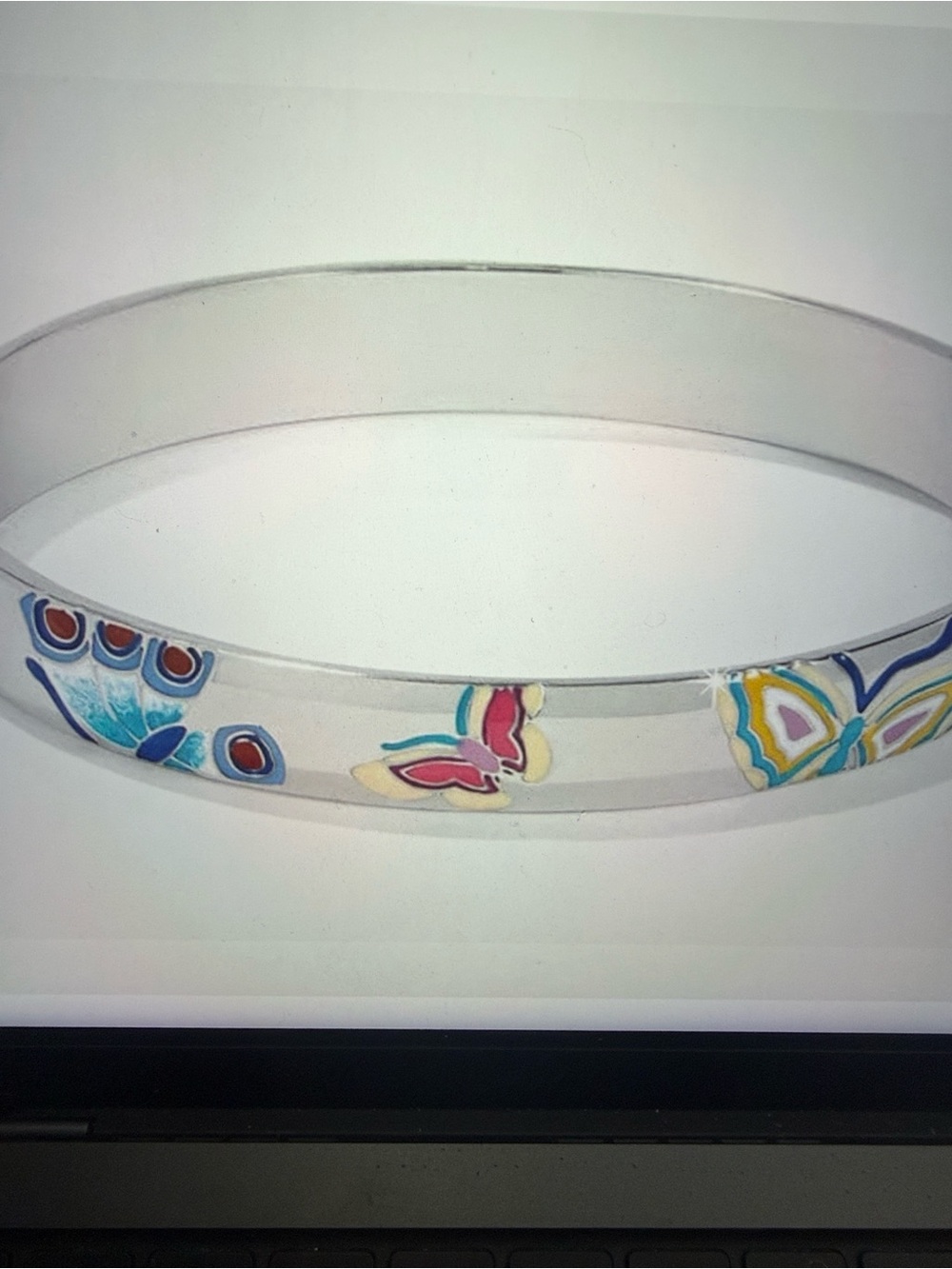 🦋🆕 Brighton Kyoto In Bloom Butterfly Bangle $98 NWT